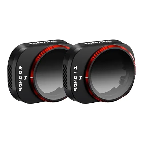Freewell Soft Edge Gradient GND0.9, GND1.2 – 2 Stück Filter kompatibel mit Mini 4 Pro – verbessert die Landschaftsfotografie