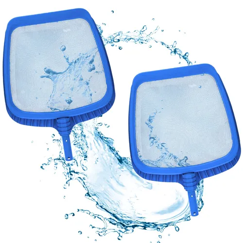 Amapool 2 Poolkescher Laubkescher Kescher Bodenkescher Pool Boden Reinigung Set