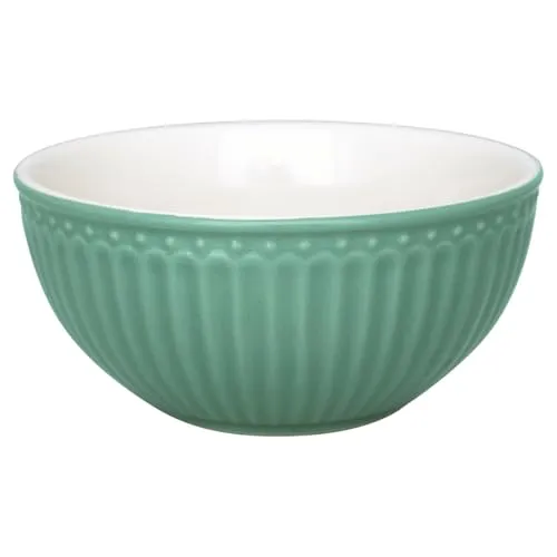 Greengate Schüssel Schale Müslischale Alice Dusty Green (14cm)