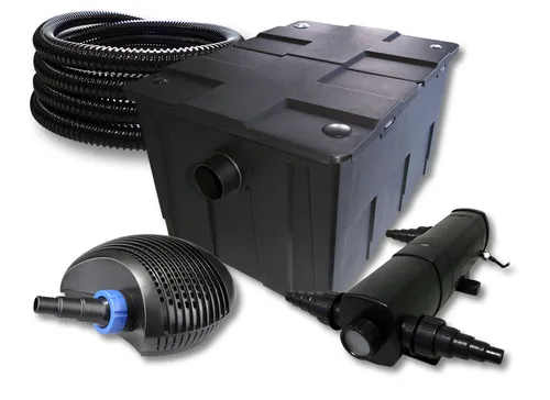 TTSunSun Teichfilter Set 60000l mit 36W Teichklärer