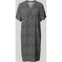 TOM TAILOR Damen Kleid - Kurzärmliges Freizeitkleid - Freizeitkleider für Damen, mit optimaler Passform und hoher Tragekomfort für einen lässigen Look.