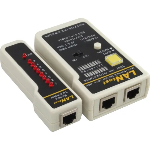 InLine Tester für BNC (Kabeltester) (79998)