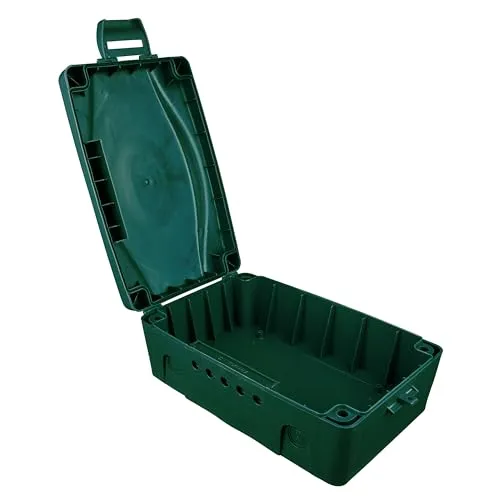 Masterplug IP54 wetterfester Schaltkasten grün