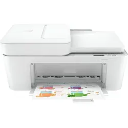 HP DeskJet Plus 4110e - Farbtintenstrahl-All-in-One-Drucker, ideal für die ganze Familie, Wi-Fi, Bluetooth und mobile Druckmöglichkeiten