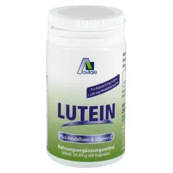 Avitale Lutein Kapseln 6 mg + Heidelbeer, 60 Stück, 1er Pack (1 x 24,99g)