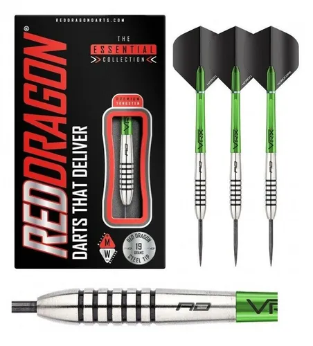 Red Dragon Darts - Featherlite 9 Tungsten 19g (Steel Dart) 3 Dartpfeile NEU