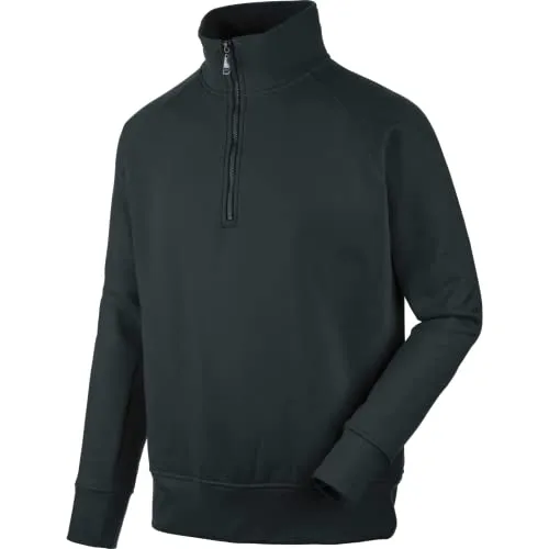 WÜRTH MODYF Arbeitstroyer Job+ – bequemer Pullover mit Stehkragen und Viertel-Reißverschluss – ideal für Handwerk und Outdoor grau – Größe XXL