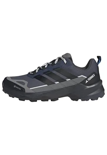 adidas Herren Terrex Skychaser AX5 Gore-TEX Wanderschuhe - Wasserdichte Wanderschuhe mit regulärer Passform, ideal für Outdoor-Abenteuer. Leichte EVA-Zwischensohle für hohen Tragekomfort und Synthetik-Textil-Obermaterial.