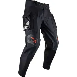 Leatt 4.5 HydraDri S23 Textilhose - Wasserdicht und Atmungsaktiv - Schwarz - M - Motorradhose mit 20.000 mm Wasserdichtigkeit und atmungsaktiver HydraDri EVO-Membrane für ultimativen Komfort bei Regen. Leichtes Design mit Stretch-Materialien und optimaler Bewegungsfreiheit.