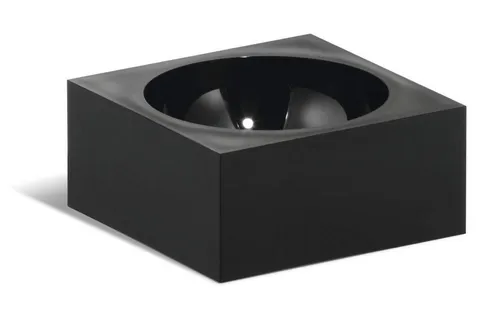 DURABLE Büroklammer Durable Briefklammernspender sw CUBO 75x35x75mm PAPER CLIP BOX