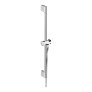 hansgrohe Unica Brausestange Pulsify S 669mm Chrom - Brausestange mit Push Handbrausehalter und 1,60m Isiflex Brauseschlauch, flexible Neigungsverstellung und drehbarer Halter für optimalen Komfort im Bad.