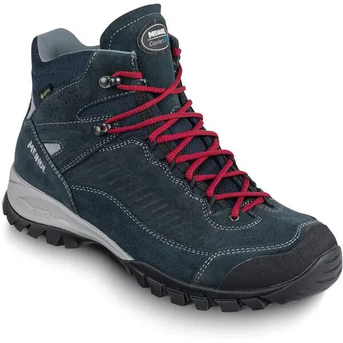 Meindl Salo GTX Herren Wanderschuhe (Marine/Rot) 42.5 EU - Wasserdichte und atmungsaktive Wanderschuhe mit Comfort fit-Technologie für optimalen Tragekomfort und perfekte Passform. Ideal für Alltag und Freizeit.
