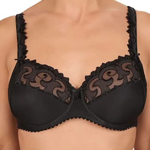Felina Bügel-BH 205210 Rhapsody schwarz 85H - Funktionsunterwäsche mit perfekter Passform, dreiteiligem Cup und elastischen, verstellbaren Außenträgern für optimalen Tragekomfort.