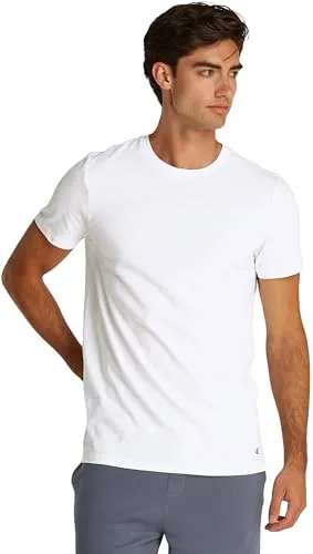 Calvin Klein Underwear T-Shirt S/S CREW NECK 3PK - Rundhalsshirts im praktischen 3er-Pack, aus 100% Baumwolle für hohen Tragekomfort, ideal für den Alltag.