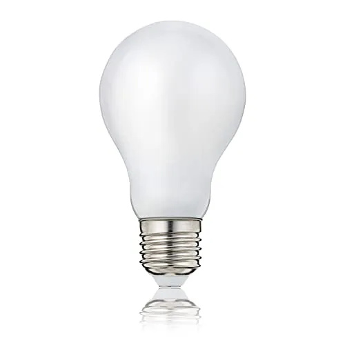 hellum LED Glühbirne E27, 4,5W warmweiß LED Lampe mit 470 Lumen Filament, E27 Vintage Leuchtmittel ersetzt 40-Watt Glühbirne, 2700 Kelvin warmweiß Matt, 206203
