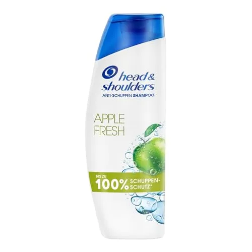 Head & Shoulders Apple Fresh Anti-Schuppen-Shampoo 300ml Zur Täglichen Anwendung. Bis Zu 100% Schuppenschutz, Klinisch Getestet. Für Jeden Haar- Und Kopfhauttyp. Reines Frischegefühl Mit Apfelduft