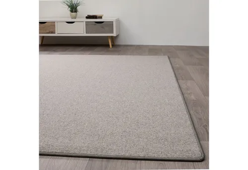 Steffensmeier Designer Teppich Modern Berber Wellington in Grau, 100x200 cm - Hochwertiger Designer Teppich in eleganter Berber-Optik, 100% Wolle. Strapazierfähig und pflegeleicht, ideal für jeden Wohnraum. Größe: 100x200 cm, Farbe: Grau. Perfekt für stilvolle Akzente!