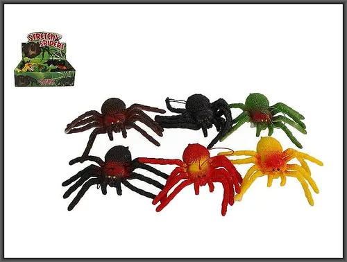 Pająk 14cm 6-rodzajów HIPO 8713219367162