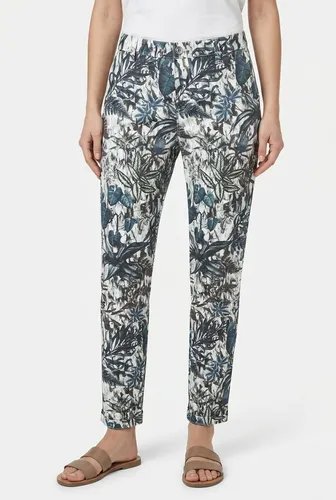 MAC Chinohose CHINO turn up mit dezentem Glanz, elegant und sportiv zugleich