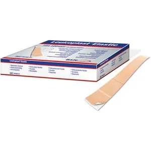 Leukoplast Pflaster Elastic Finger, 100 Strips, elastisch, atmungsaktiv, 12 x 1,9cm