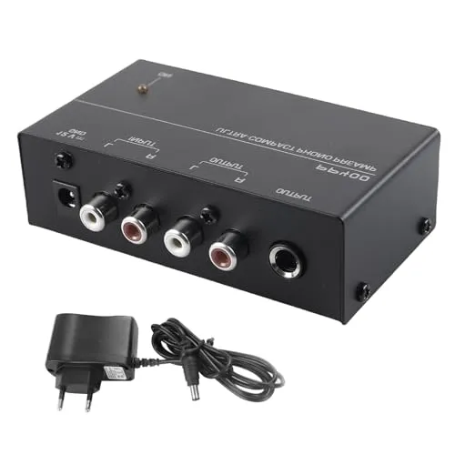 Phono Vorverstärker für Plattenspieler mit RCA- und 3,5 mm Ausgang