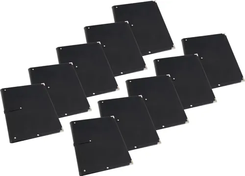 Classic Cantabile Notenmappe Standard Schwarz 10er Set von Classic Cantabile