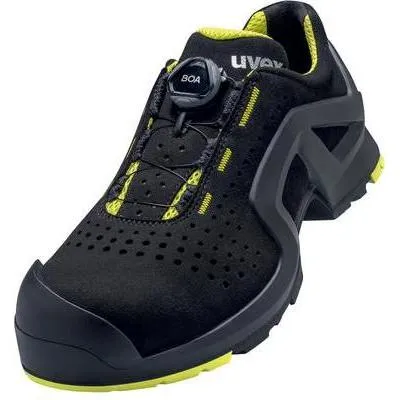 uvex 1 Halbschuhe S1P schwarz-gelb Weite 12 Gr. 49 - Arbeitsschuhe mit ergonomischer Konstruktion, die optimalen Schutz und Komfort bieten – ideal für anspruchsvolle Arbeitsumgebungen.