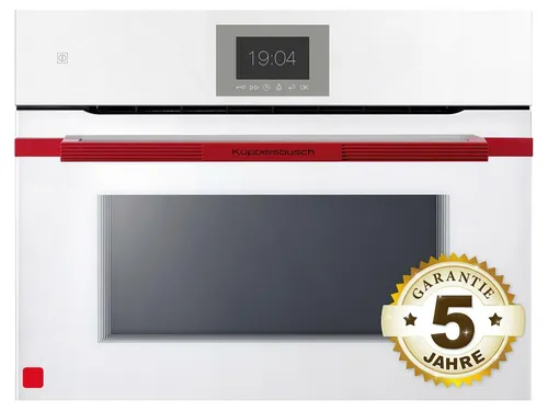 Küppersbusch CBP6550.0WE8 K-Series.5 Pyrolyse Backofen Weiß/Hot Chili