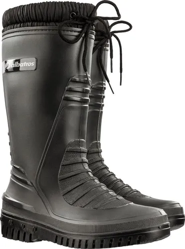 Albatros 590180 ARKTIS Gefütterter Stiefel grau, 36 - Sonstige, wasserdichter und kälteisolierender Stiefel aus veganem PVC, ideal für kalte und nasse Wetterbedingungen.