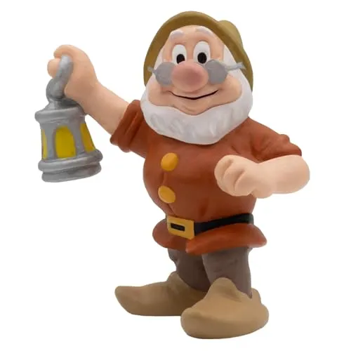 Bullyland 12476 - Spielfigur Zwerg Chef aus Walt Disney Schneewittchen, ca. 5,4 cm, detailgetreu, ideal als kleines Geschenk für Kinder ab 3 Jahren