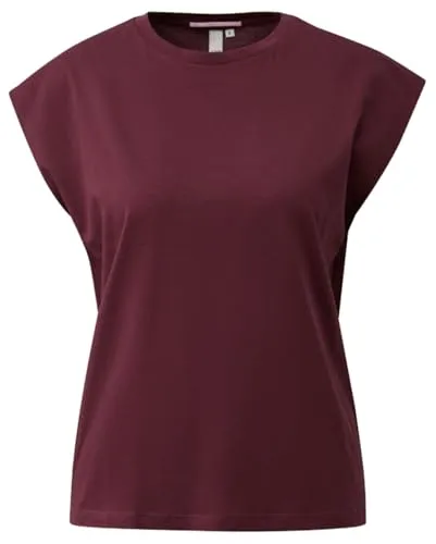 s.Oliver Damen T-Shirt – Loose Fit, Baumwoll-Jersey, Fledermausärmel