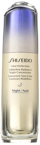 Shiseido Vital Perfection LiftDefine Radiance Night Concentrate 80 ml - Sonstige Gesichtspflegeartikel mit Anti-Aging-Effekt, für reife Haut ab 40, sorgt für strahlenden Teint und sichtbare Ergebnisse bereits nach der ersten Anwendung.