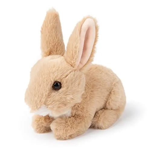 WWF 01282 - ECO Plüschtier Feldhase - Stofftier & Teddybären, lebensecht und super weich, ideal zum Kuscheln für Babys und Kleinkinder, unterstützt WWF-Projekte mit jedem Kauf.