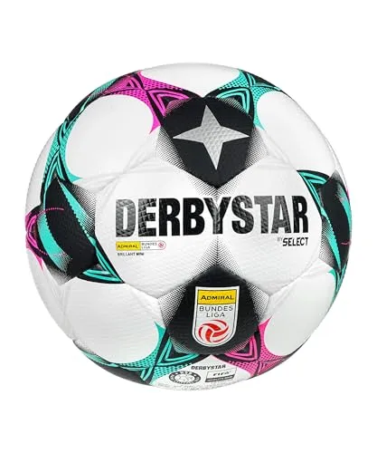 Derbystar Austria Admiral Bundesliga Brillant Mini v25 Miniball Weiß weissschwarz, 1Size Ohne Geschlecht