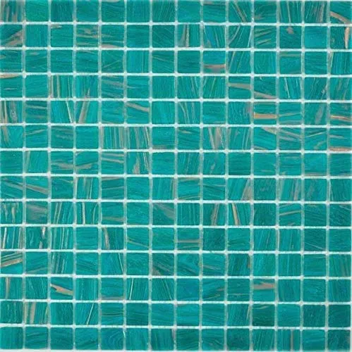 Glasmosaik türkis grün Wand Boden Küche Dusche Bad Fliesenspiegel |230-GA67_f|10 Mosaikmatten