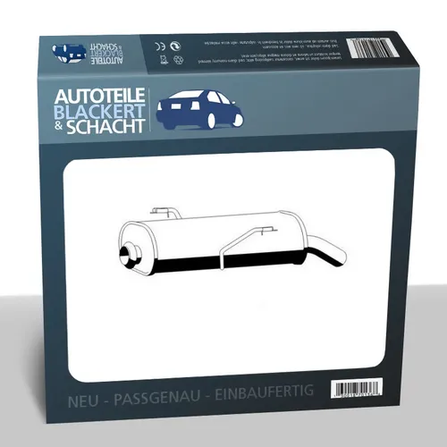 VEGAZ Endschalldämpfer pgs196erns hinten für PEUGEOT TALBOT