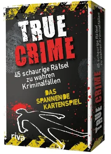 True Crime – 45 schaurige Rätsel zu wahren Kriminalfällen: Das spannende Kartenspiel