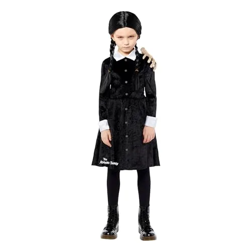 Amscan Kinderkostüm Wednesday Addams