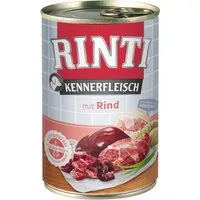 Produktbild Rinti Kennerfleisch Rind 400g Ringpull-Dose für Hunde