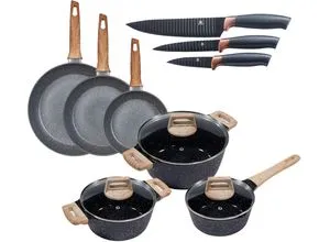 KING Topf-Set Essential, 12-tlg. Aluminium