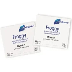 Meditrade® Froggy PE-Hygienehandschuh 1192L , 1 Packung = 100 Stück, Herrengröße