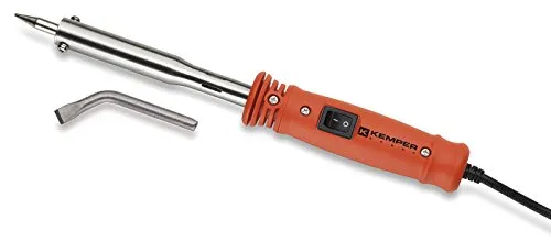 Kemper 3025 CD Lötkolben mit Spitze gebogen/gerade, Durchmesser 11 mm