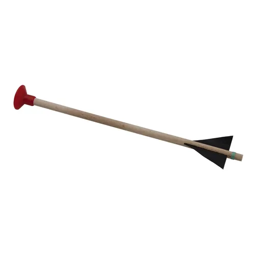 BestSaller 1202 Pfeil 52cm groß, mit Saugerkappe einzeln für Bögen (Farbe zufäll