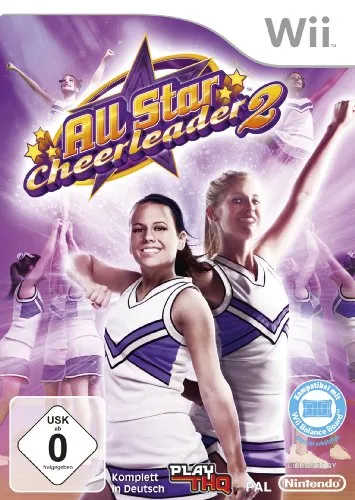 All Star Cheerleader 2 für Nintendo Wii - Musik & Tanz Spiel für Nintendo Wii, ideal für Cheerleading-Fans, bietet ein unterhaltsames und interaktives Spielerlebnis.