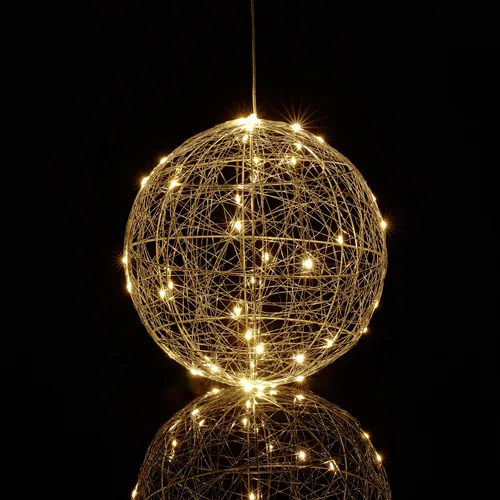 Led dekokugel Drahtlichtkugel Dekolampe Batteriebetriebene Deko warmweiß