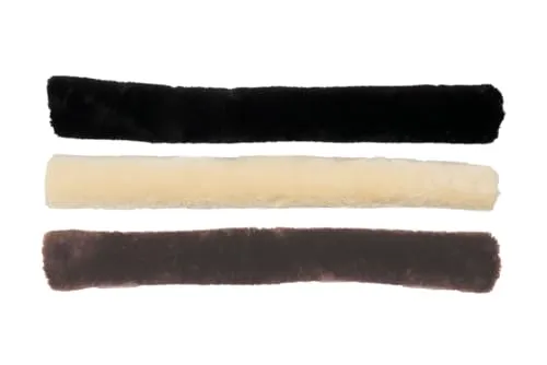 Kentucky Lammfell Vorderzeug & Zügelschoner Schwarz - Sonstiger Pferdebedarf, bietet optimalen Komfort und Schutz für Ihr Pferd während des Reitens.