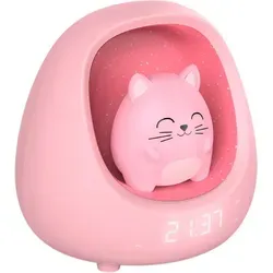 BigBen Kids Wecker Cat mit Nachtlicht – MYKO Hi Buddies! in pink von Bigben