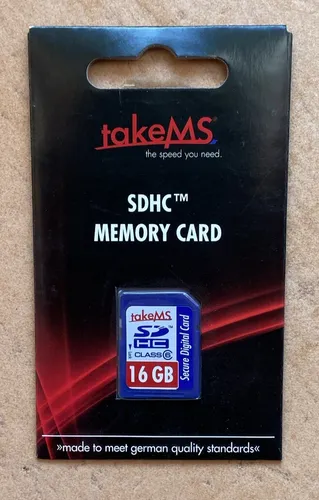 takeMS SD Card 16GB (Class 6)