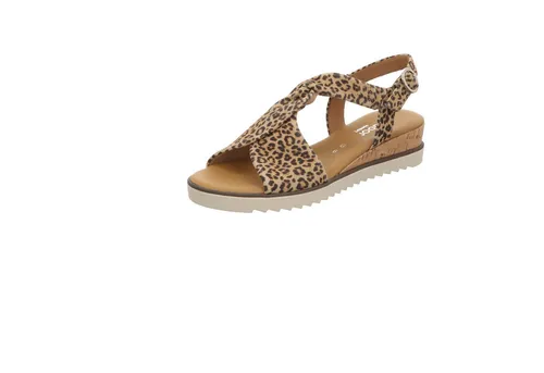 Gabor GENUA Sandalette Damen in Beige - Elegante Gabor Sandalette 82.751.90 für Damen, ideal für sommerliche Anlässe. Bequem und stilvoll, perfekt für jeden Schritt.