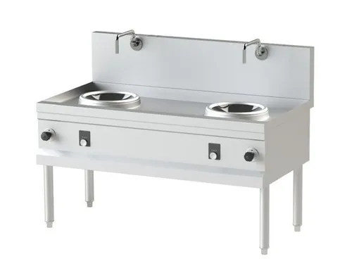 KBS Wokherd 2 Brenner Wandmodell mit Wokpfanne